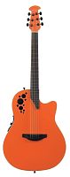 Ovation 1868TX-GO Elite TX Super Shallow Gloss Orange