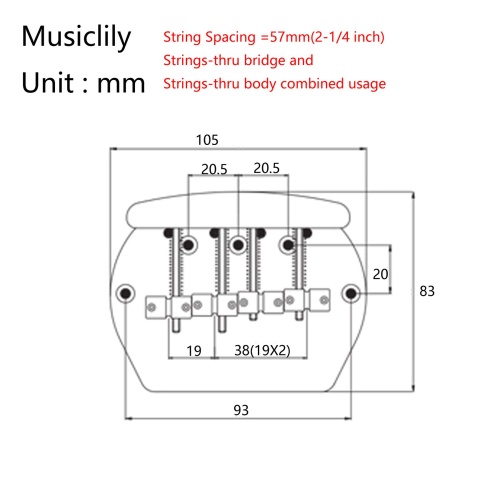 Musiclily MX1845CR фото 3