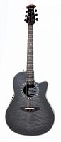 OVATION C2079AXP-5S Legend Plus Deep Contour Cutaway Black Satin Quilted